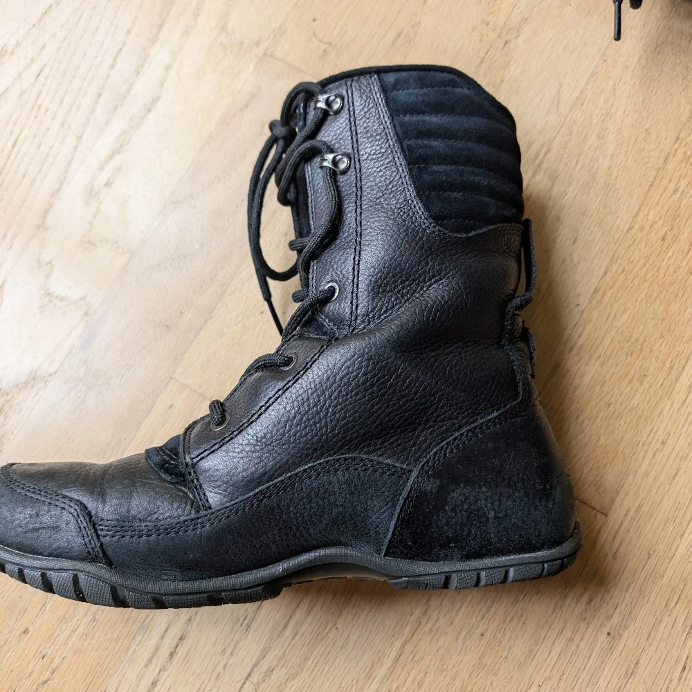 The North Face Purna Luxe Black Winter Boots size 7.5